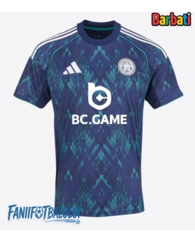Leicester City Tricou Fotbal Replică 2025-26 Barbati Deplasare